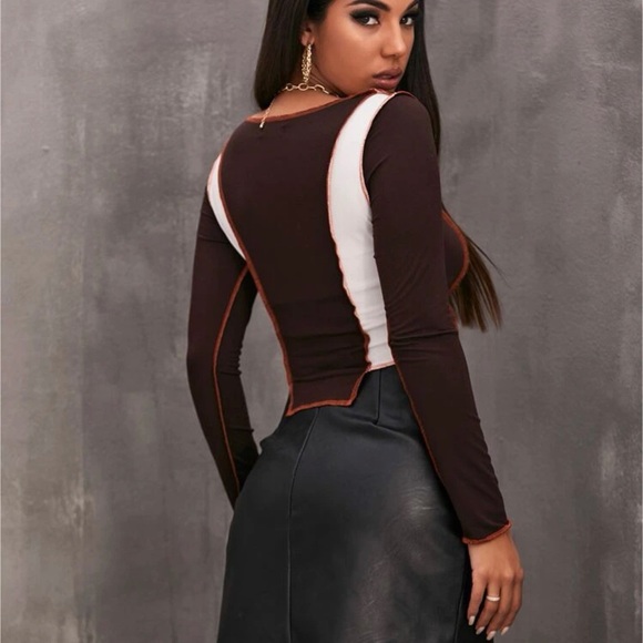 Long sleeves tee from Shein. Never worn - Picture 3 of 5